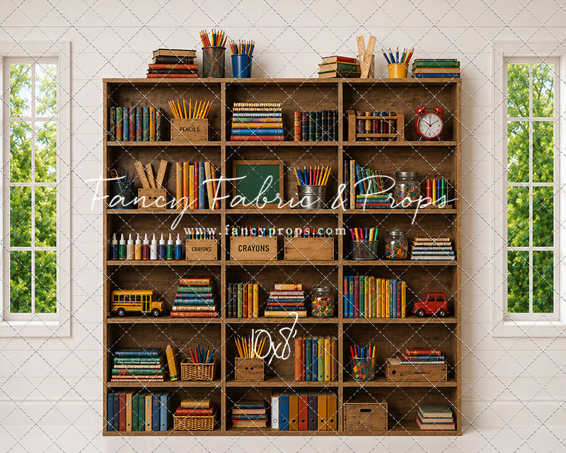 Classic Classroom Bookshelf - With Sweep Option