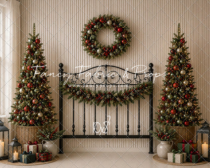 Classic Festive Headboard - with Sweep Option