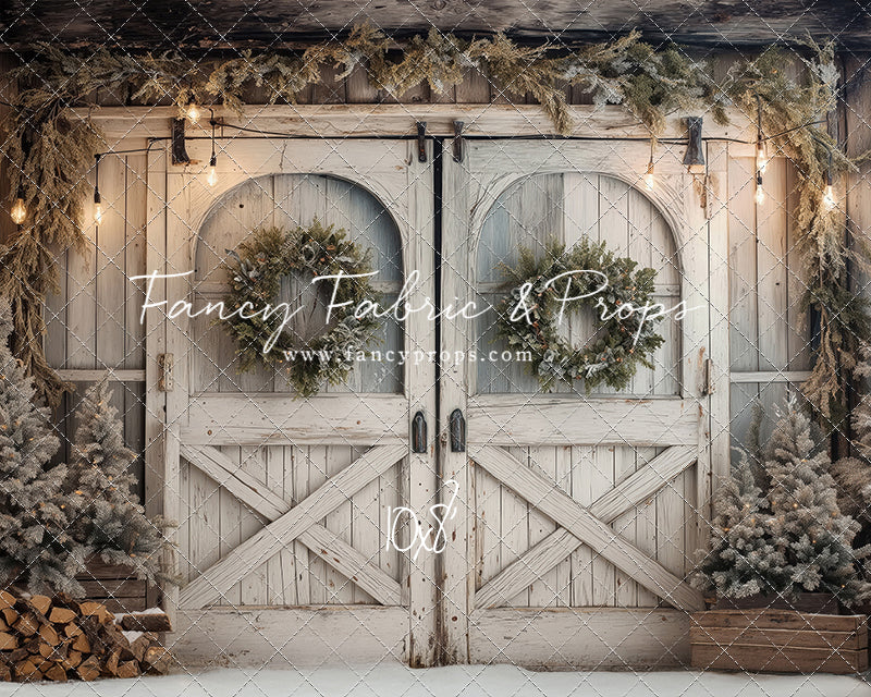Classic Winter Barn - with Sweep Option