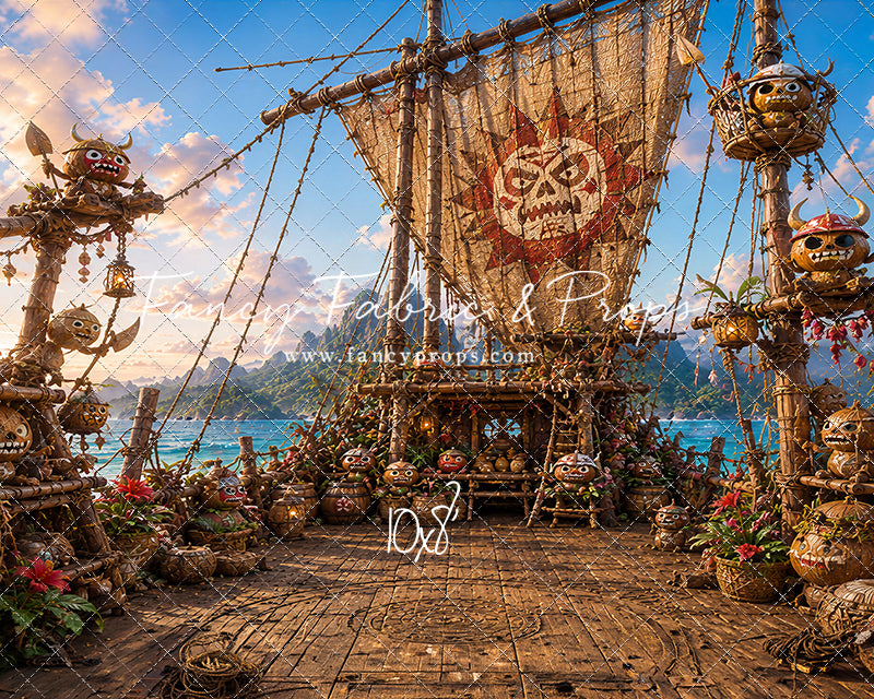 Coconut Pirate Voyage - With Sweep Option