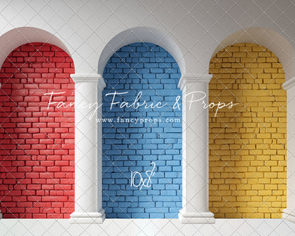 Colorblock Columns - With Sweep Option