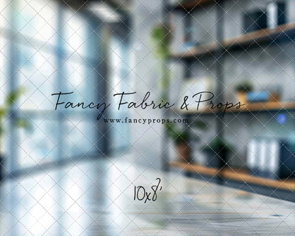 Corner Office - Horizontal Headshot Photography Backdrop