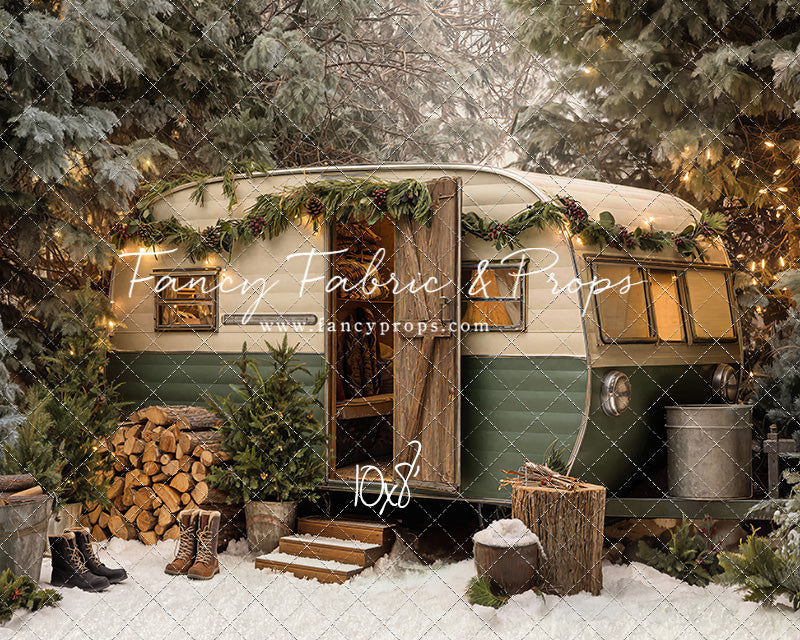 Cozy Camper Christmas - with Sweep Option