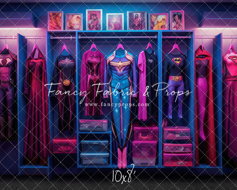 Dress Like A Super Girl- With Sweep Option