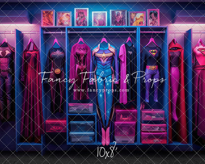 Dress Like A Super Girl- With Sweep Option