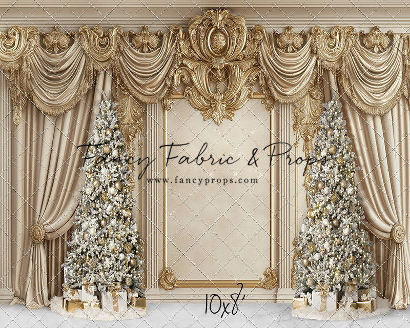 Elegant Golden Noel - with Sweep Option