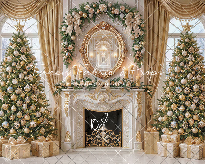 Elegant Ivory Parlor - with Sweep Option