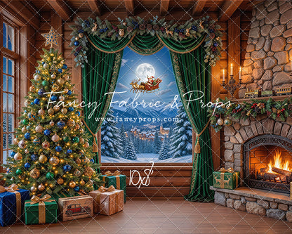 Emerald Mountain Sleigh View - with Sweep Option