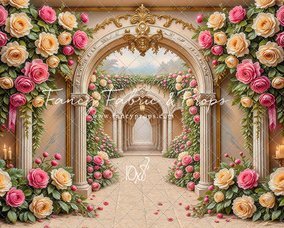 Enchanted Rose Corridor - With Sweep Option