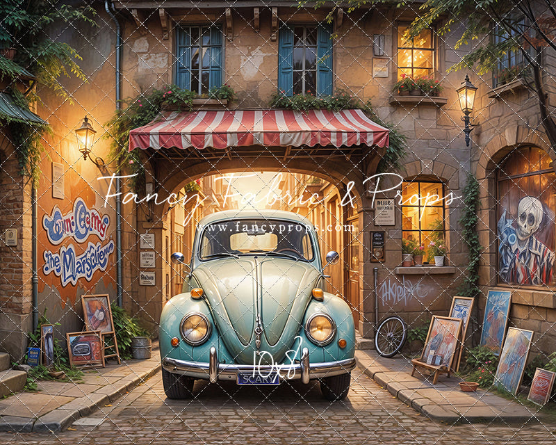 Evening Retro Boulevard - With Sweep Option