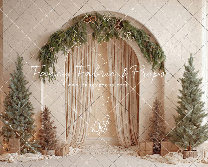Evergreen & Ivory - With Sweep Option