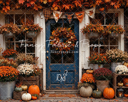 Falling Leaves Flower Shop - With Sweep Option