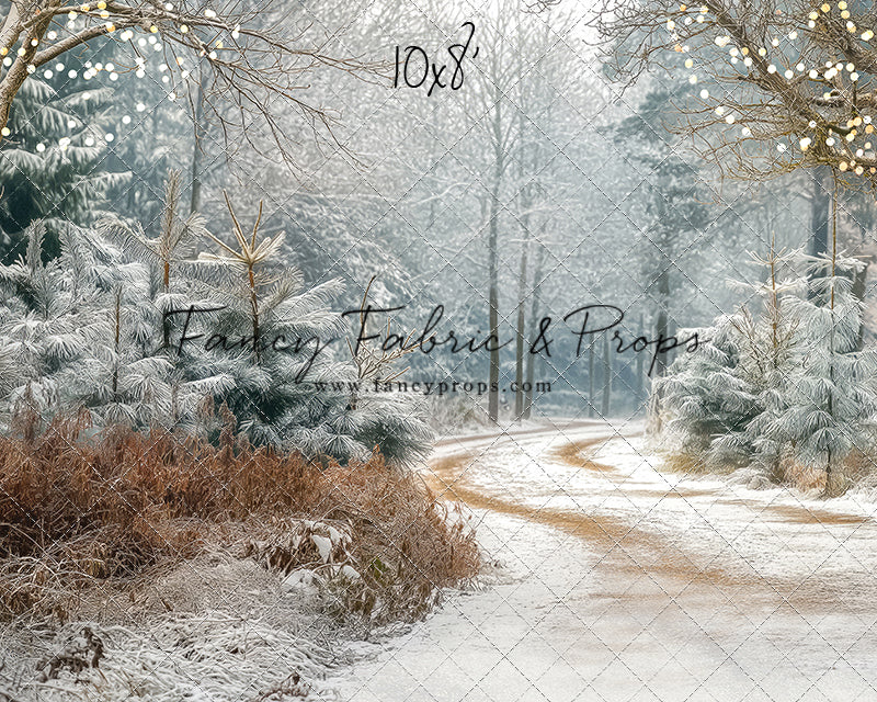 Frosted Country Path - with Sweep Option