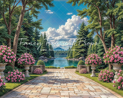 Garden By The Blue Lake - With Sweep Option