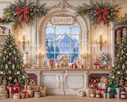 Gingerbread Wishes Bakery - With Sweep Option