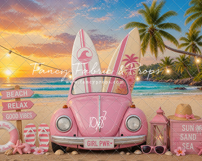 Girl Power Beach Bug - With Sweep Option