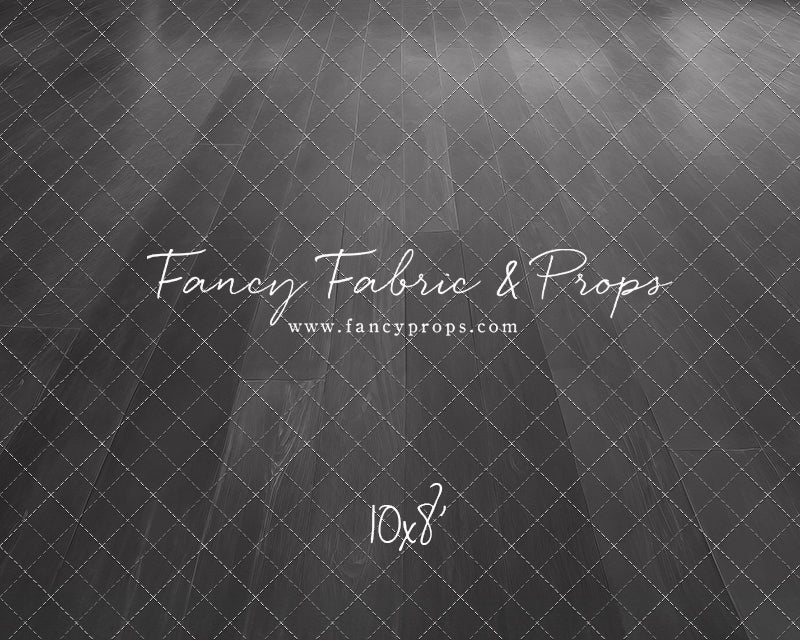 Gothic Charcoal Planks Mat Floor