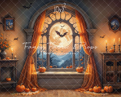 Gothic Moonlit Window - With Sweep Option