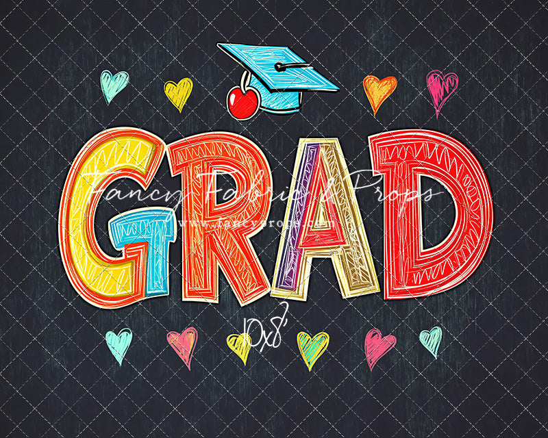 Color Me Graduate - With Sweep Option