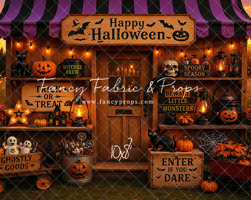 Haunted Harvest Stand - with Sweep Option