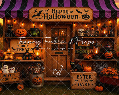 Haunted Harvest Stand - with Sweep Option