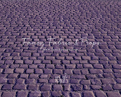 Haunted Purple Cobblestone - Mat Floor