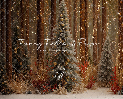 Holly & Pine Forest - With Sweep Option