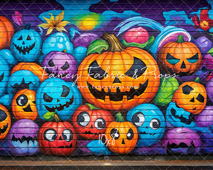 Jack-o-Lantern Graffiti Jam - With Sweep Option