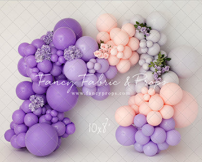 Jazzy Lilac Balloon Arch