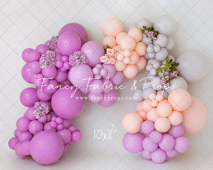 Jazzy Magenta Balloon Arch