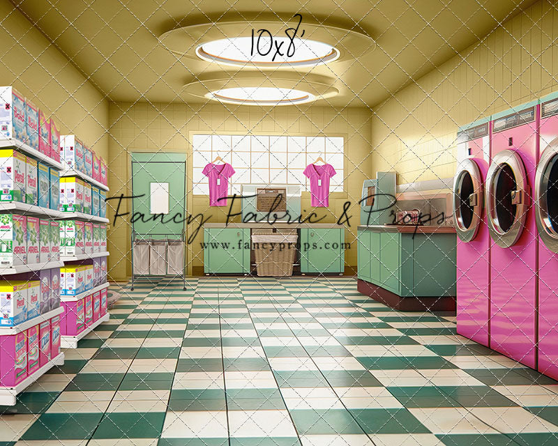 Laundry Day - Yellow - With Sweep Option