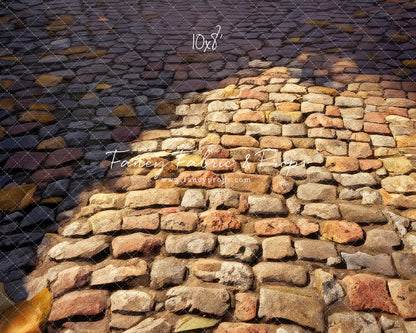 Little Town Cobblestone Mat Floor