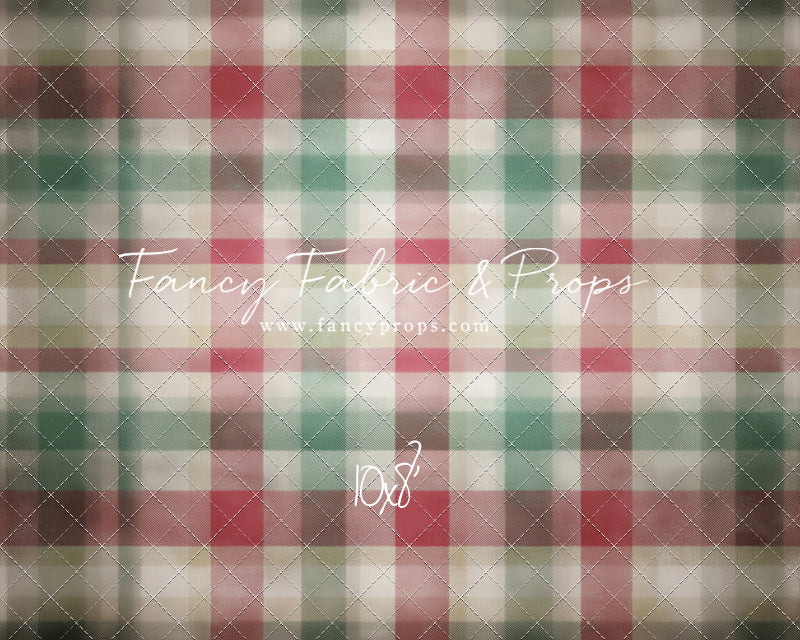 Merry Morning Plaid - With Sweep Option