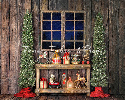 Rustic Workshop Window