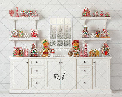 Classic Gingerbread Kitchen
