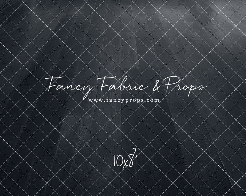 Modern Midnight Planks Mat Floor