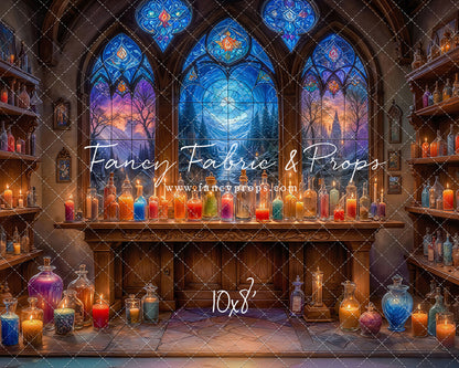 Mystic Potion Emporium - Cement Floor - With Sweep Option