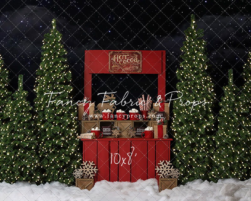 Nighttime Cocoa Stand