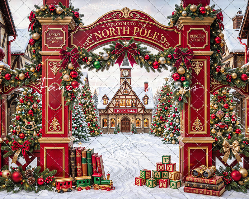 North Pole Town Hall - with Sweep Option