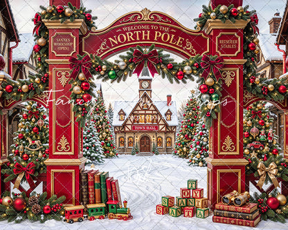 North Pole Town Hall - with Sweep Option
