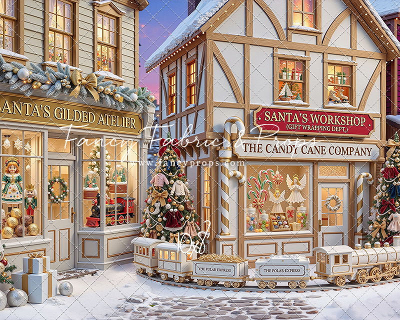 North Pole Village  - with Sweep Option