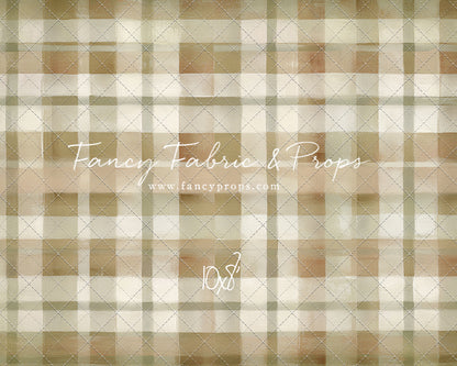 Oatmilk Plaid - With Sweep Option