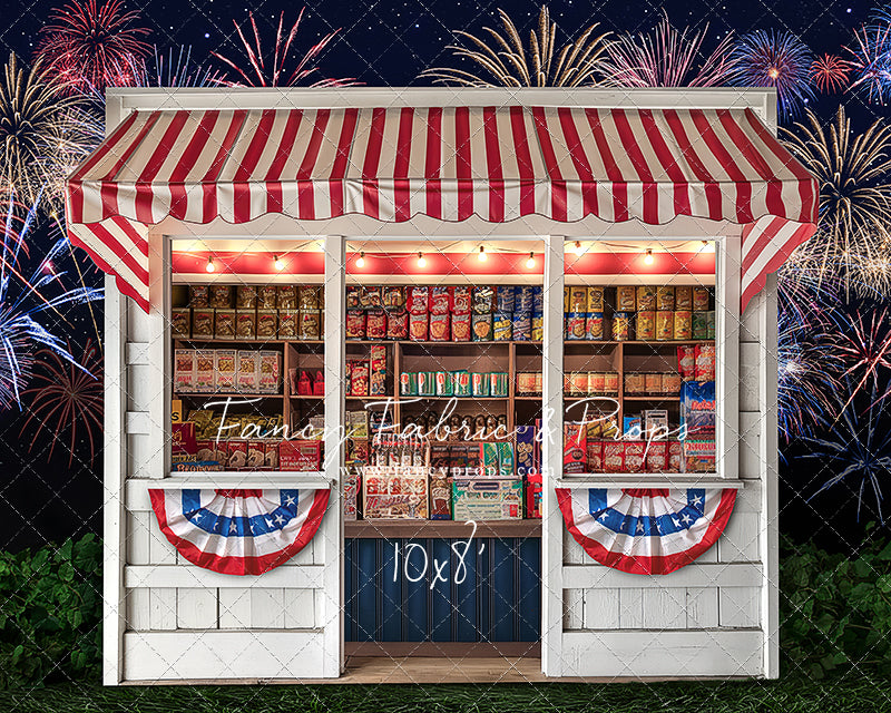 Old Glory Fireworks Shop - With Sweep Option