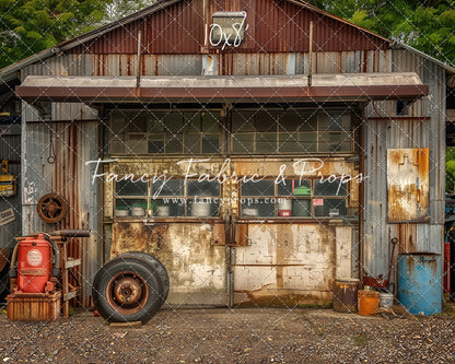 Old Rustic Garage - With Sweep Option