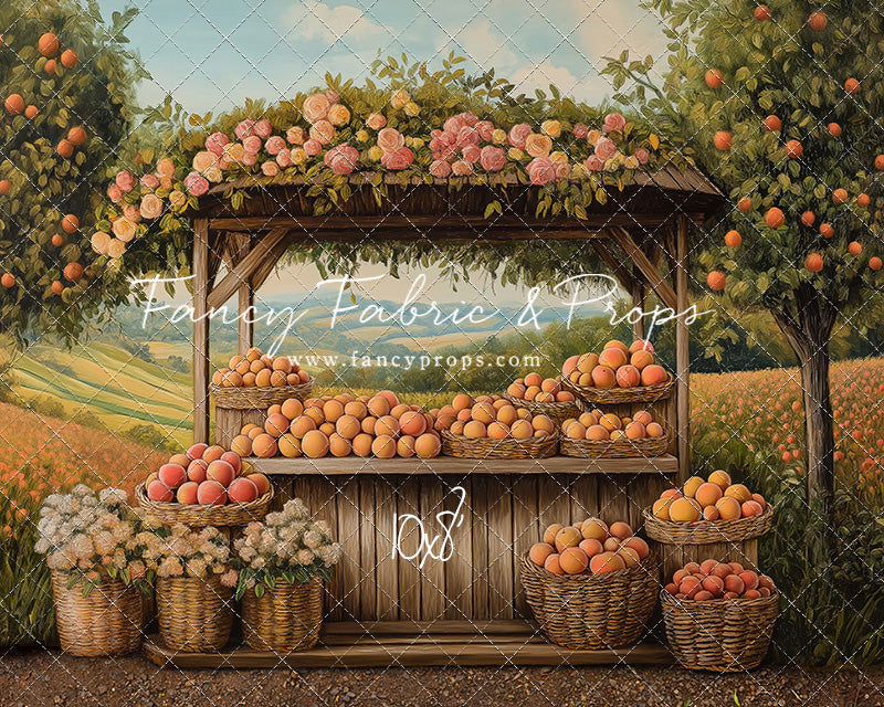 Peach Blossom Grove - With Sweep Option