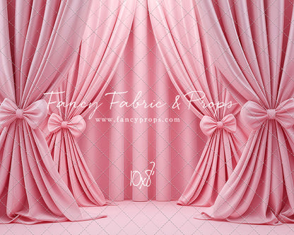 Pink Bow Drama - With Sweep Option