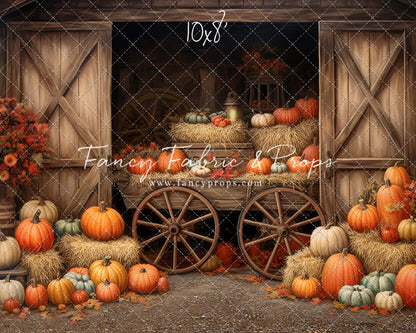 Pumpkin Patch Barn - 2pc Set