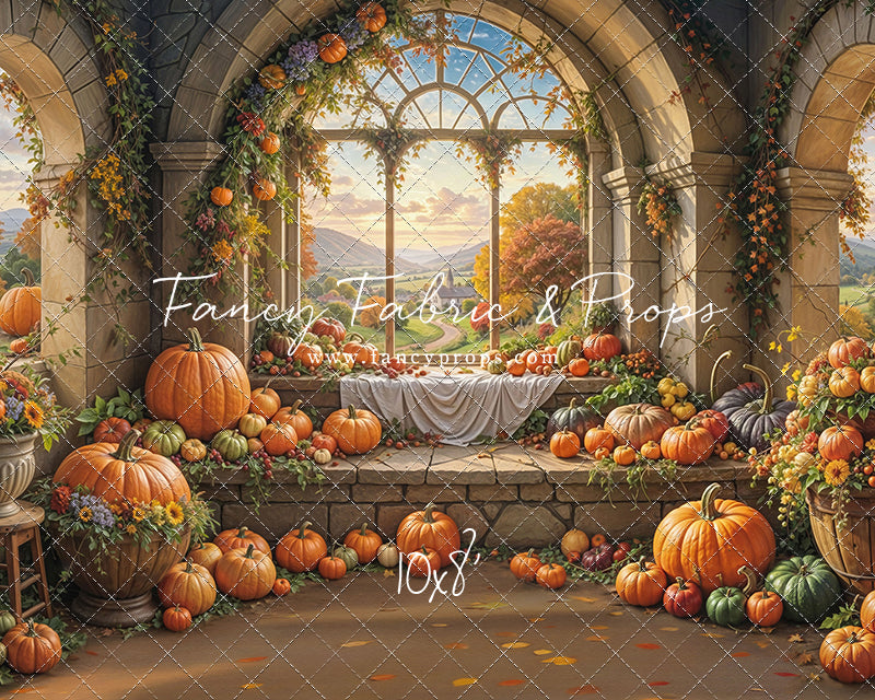 Pumpkin Patch Paradise - With Sweep Option