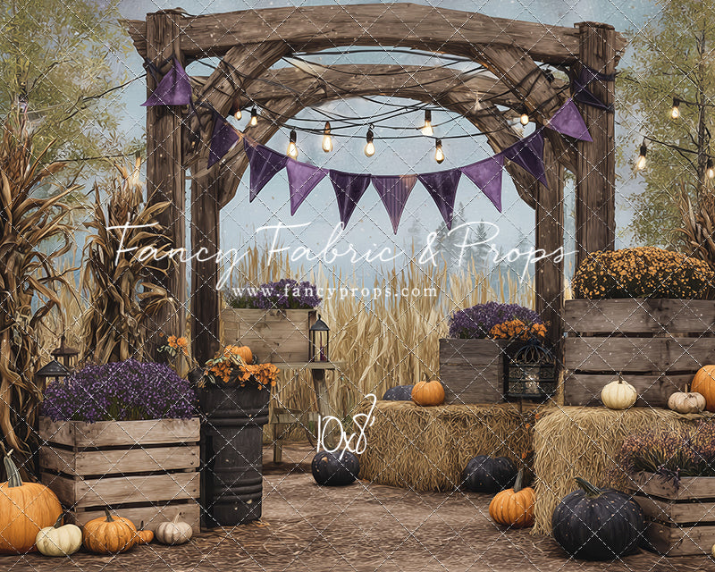 Pumpkin & Plum Harvest - with Sweep Option
