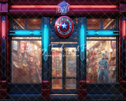 Super Hero City Comics - With Sweep Option